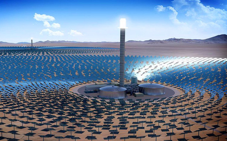 На фото изображено В Казахстане появится самая большая солнечная станция на территории СНГ